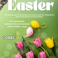 Easter wishes from the COSEC project team - 1